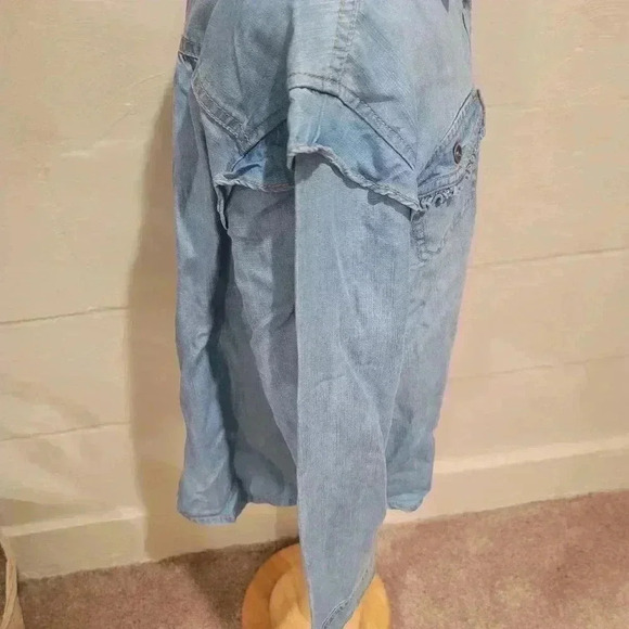 Matilda Jane Lyles Girls Drapery Chambray Shirt Size 10 NWT Denim. - Picture 5 of 13